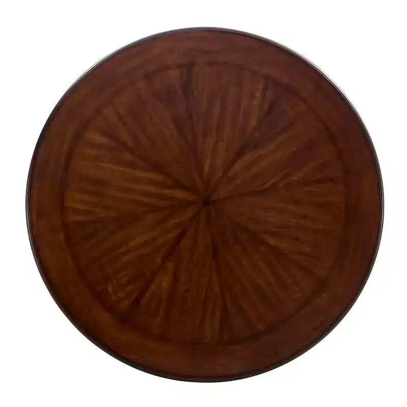 46.85" Round Counter Height Dining Table for 4, Modern Hairpin Legs
