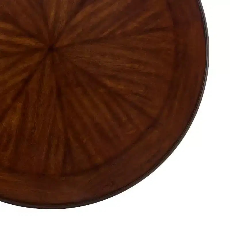 46.85" Round Counter Height Dining Table for 4, Modern Hairpin Legs