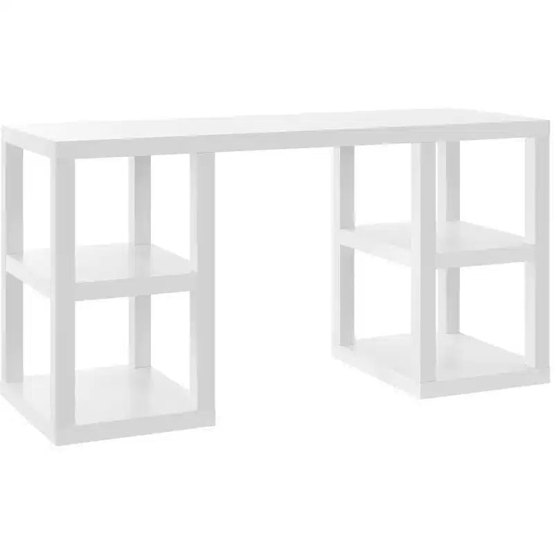 Ameriwood Home Parsons Double Pedestal Computer Desk