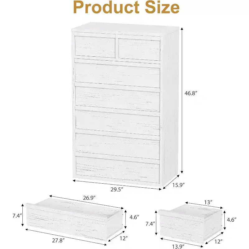 22" Wide Nightstand with Drawer & Open Storage Shelf, Grey Wood Bedside Table